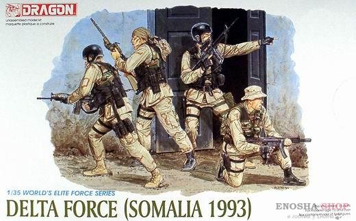 1/35 Спецназ Delta ( Сомали 1993 ) купить в Москве
