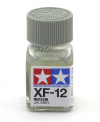 XF-12 J.N. Grey flat (Серый матовый Японский Военно-Морской), enamel paint 10 ml.