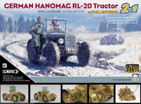 Hanomag RL-20 Tractor 2 in 1 with full interior