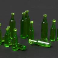 Beer Bottles for Vehicle/Diorama 4 Types (пивные бутылки 4 видов), масштаб 1/35 купить в Москве - Beer Bottles for Vehicle/Diorama 4 Types (пивные бутылки 4 видов), масштаб 1/35 купить в Москве