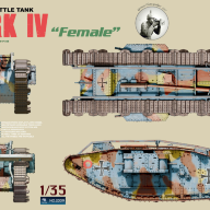 1-я мировая.Тяжелый танк Mark IV &quot;Самка&quot; купить в Москве - 1-я мировая.Тяжелый танк Mark IV "Самка" купить в Москве
