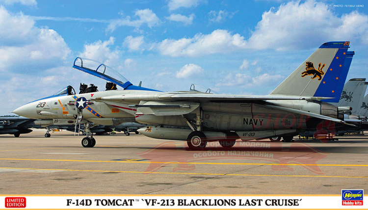 02406 F-14D Tomcat 'VF-213 Blacklions Last Cruise' (Limited Edition) купить в Москве
