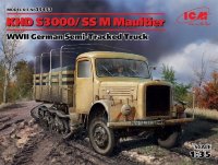 Германский полугусеничный грузовой автомобиль ІІ МВ KHD S3000/SS M Maultier