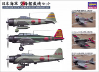 72130 Japanese Navy Carrier-Based Aircraft Set 1/350
