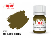 Краска Американский темно-зеленый (US Dark Green), 12 мл.