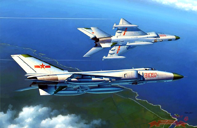 Самолёт  J-8 IIB (1:48) купить в Москве