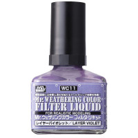 Liquid Filter Violet Mr. Weathering Color (Фиолетовый фильтр) 40 мл.