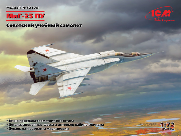 MиГ-25ПУ Советский учебный самолет купить в Москве