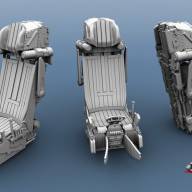 Катапультные кресла К-36-ДМ-2 для Су-27УБ G.W.H. 1/48 купить в Москве - Катапультные кресла К-36-ДМ-2 для Су-27УБ G.W.H. 1/48 купить в Москве