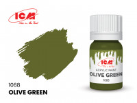 Краска Оливковый (Olive Green), 12 мл.