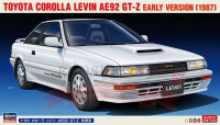 20596 Toyota Corolla Levin AE92 GT-Z Early Version (1987), масштаб 1/24 (УЦЕНКА)