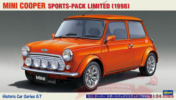 21157 Mini Cooper Sports-pack Limited (1998) 1/24 купить в Москве