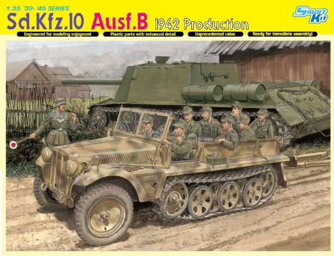 Полугусеничное авто Sd.Kfz.10 Ausf.B 1942г купить в Москве
