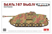 Sd.Kfz.167 StuG.IV Early Production w/workable track links, without interior