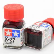 X-27 Clear Red gloss (Красный прозрачный глянцевый), enamel paint 10 ml. купить в Москве - X-27 Clear Red gloss (Красный прозрачный глянцевый), enamel paint 10 ml. купить в Москве