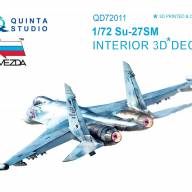 3D Декаль интерьера кабины Су-27СМ (для модели Звезда) 1/72 купить в Москве - 3D Декаль интерьера кабины Су-27СМ (для модели Звезда) 1/72 купить в Москве