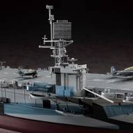 40027 U.S. Navy Escort Carrier USS Gambier Bay (CVE-73) 1/350 купить в Москве - 40027 U.S. Navy Escort Carrier USS Gambier Bay (CVE-73) 1/350 купить в Москве