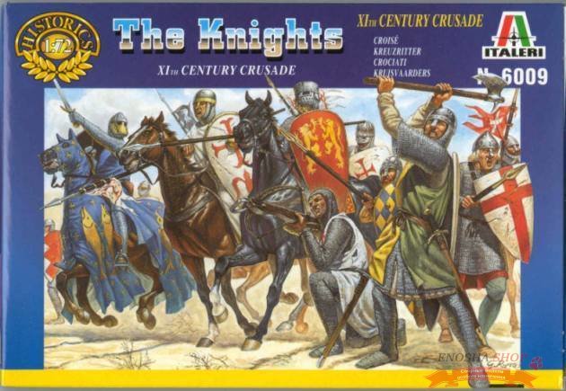 The Knights XIth Century Crusade (Рыцари-крестоносцы, XI век) 1/72 купить в Москве