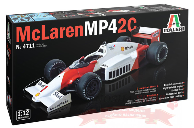 McLaren MP4/2C Prost / Rosberg 1/12 купить в Москве