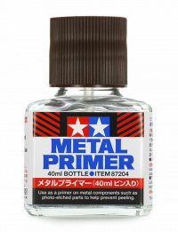 Грунтовка жидкая (прозрачная) для металла Metal Primer, 40 мл.