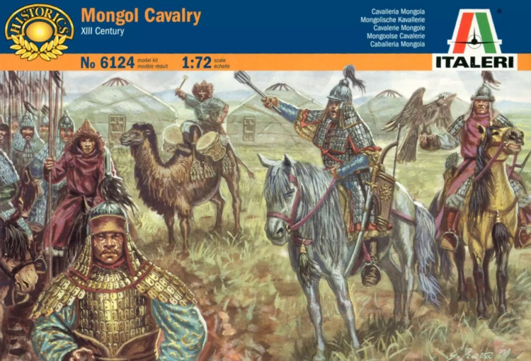 Mongols Cavalry XIIIth Century (Монгольская кавалерия XIII век) 1/72 купить в Москве