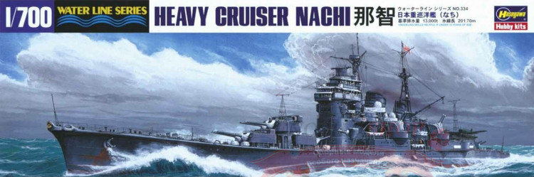 49334 IJN Heavy Cruiser Nachi 1/700 купить в Москве