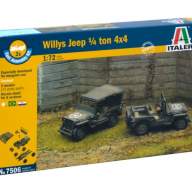 Willys Jeep 1/4 ton 4x4 (2 быстросборные модели) 1/72 купить в Москве - Willys Jeep 1/4 ton 4x4 (2 быстросборные модели) 1/72 купить в Москве