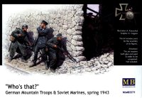 “Кто это?”, Немецкие горные войска и Советские морские пехотинцы, весна 1943 г.