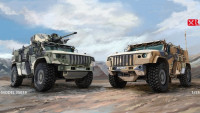 Российский бронеавтомобиль Тайфун-ВДВ (две модели в наборе) RPG Scale Model,масштаб 1:35