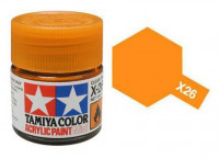 X-26 Clear Orange gloss (Оранжевый полупрозрачный глянцевый), 10 ml.