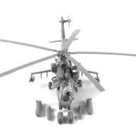 Советский ударный вертолет Ми-24В/ВП &quot;Крокодил&quot; Подарочный набор купить в Москве - Советский ударный вертолет Ми-24В/ВП "Крокодил" Подарочный набор купить в Москве