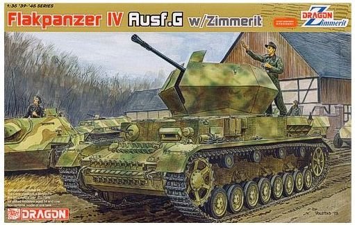 Самоходка 3,7см Flak43 Flakpanzer IV "Ostwind" w/ Zimmerit / Оствинд c Циммеритом купить в Москве