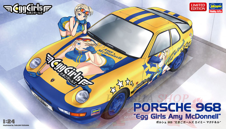52338 Porsche 968 Egg Girls Amy McDonnell 1/24 купить в Москве