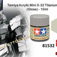 X-32 Titanium Silver metallic (Серебристый Титан металлик), 10 ml. купить в Москве - X-32 Titanium Silver metallic (Серебристый Титан металлик), 10 ml. купить в Москве