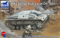 САУ WWII German StuG III Ausf C/D (SdKfz 142) (2in1)