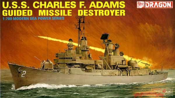 U.S.S. Charles F.Adams Guided Missile Destroyer купить в Москве