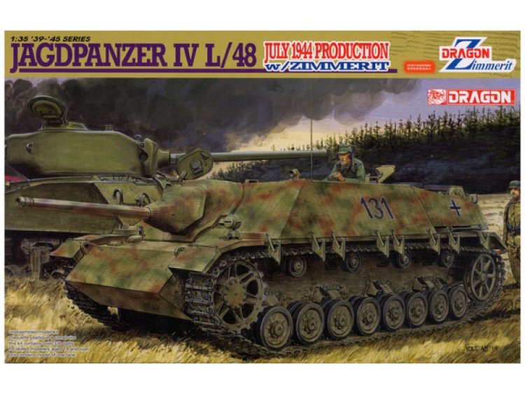 Немецкая САУ Jagdpanzer IV L/48 July 1944 Production w/Zimmerit купить в Москве