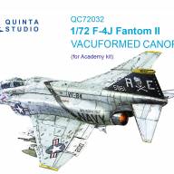 Набор остекления для модели F-4J (Academy) купить в Москве - Набор остекления для модели F-4J (Academy) купить в Москве