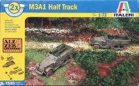 M3A1 Half Track (2 быстросборные модели) 1/72