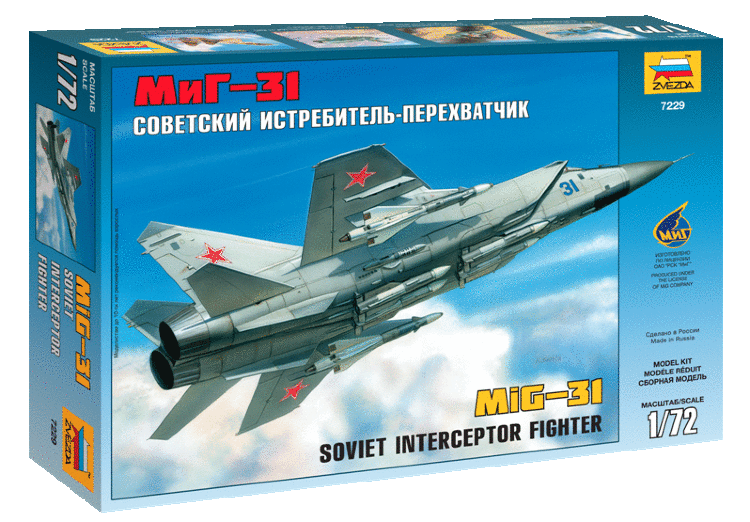 Советский истребитель перехватчик МиГ-31 купить в Москве