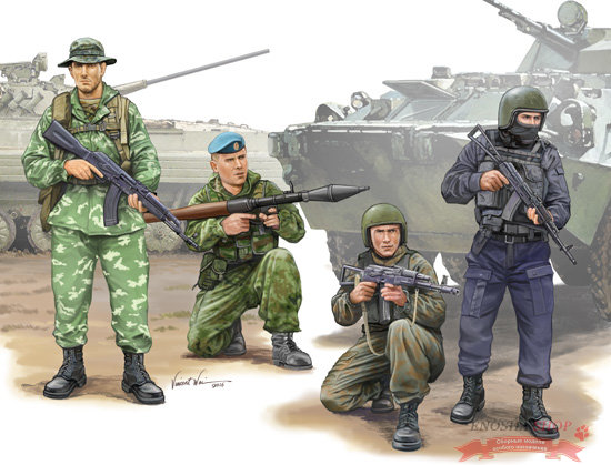 Солдаты  Russian Special Operation Force  (1:35) купить в Москве