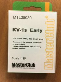 Металлические траки для KV-1s halves Early (ранние КВ-1с)