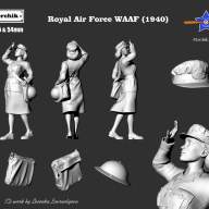 Royal Air Force WAAF soldier, 1940 London купить в Москве - Royal Air Force WAAF soldier, 1940 London купить в Москве