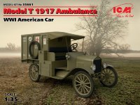 Model T 1917 санитарная, Американский автомобиль І МВ