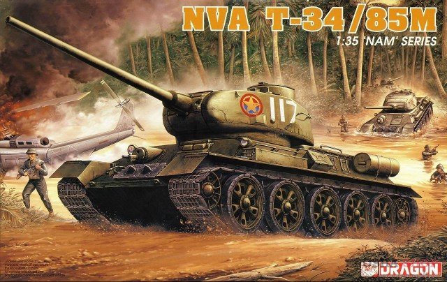 Танк Т34-85 Вьетнамская война(NVA T-34/85M) купить в Москве