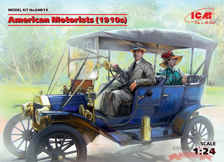 Американские автолюбители (1910-е г.) купить в Москве