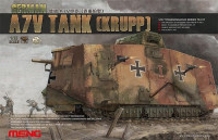 German A7V Tank (Krupp) (германский танк A7V)