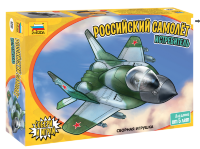 Российский самолёт истребитель (сборка без клея)