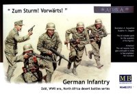 Немецкая Пехота, ДАК, в Северной Африке пустыни сражения серии, Комплект N 3