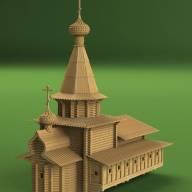 Спасская церковь 3440 деталей, 32х18х34 см купить в Москве - Спасская церковь 3440 деталей, 32х18х34 см купить в Москве